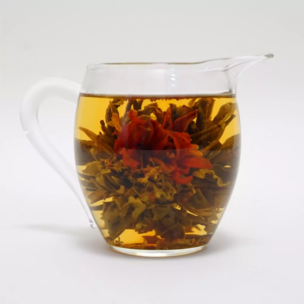 Maple handcrafted blooming tea