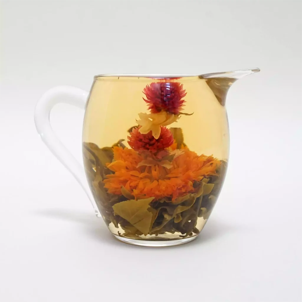 Rebirth from the Flame handcrafted blooming tea